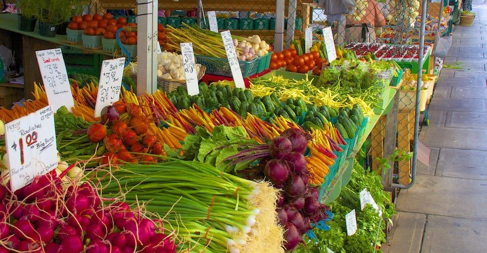Fresh produce at the Byward Market by Jamie McCaffrey