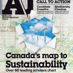 The cover of AJ's Canada's Map to Sustainability special issue